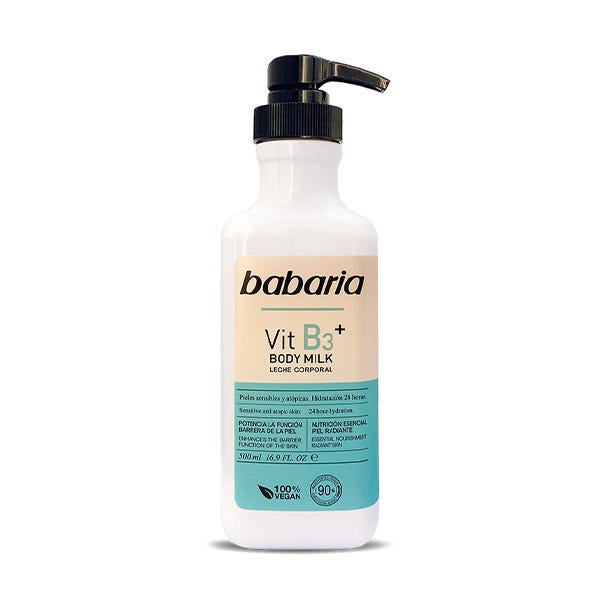 Babaria Vitamin B3 Body Milk 500 ml -